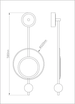 Настенный светильник Arte Lamp POLARIS
