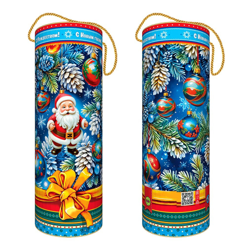 НОВОГОДНИЕ ИГРУШКИ 1300г ТУБА