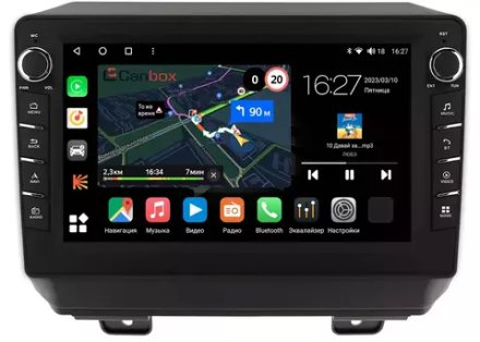 Магнитола для Jeep Wrangler 2018+ - Canbox 9-327 Android 10, ТОП процессор, CarPlay, 4G SIM-слот
