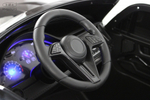 Детский электромобиль RiverToys М005БХ М005БХ-BLACK-GLANEC/черный глянец