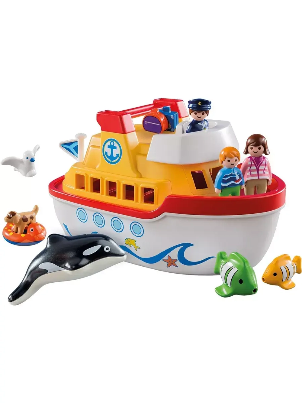 Конструктор Мой корабль Playmobil 1-2-3 6957