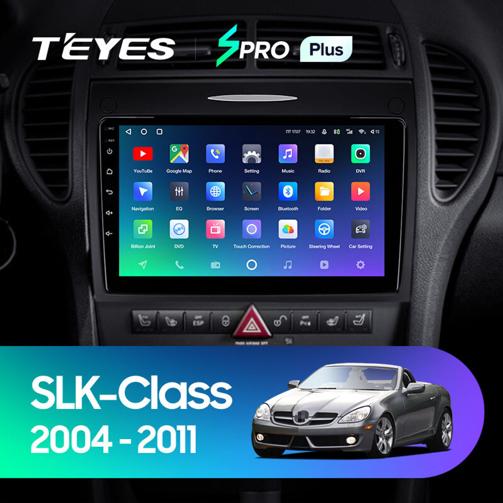 Teyes SPRO Plus 9"для Mercedes-Benz SLK-Class 2004-2011