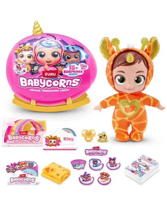 Игрушка сюрприз Зуру Babycorns маленький 92107 золотой