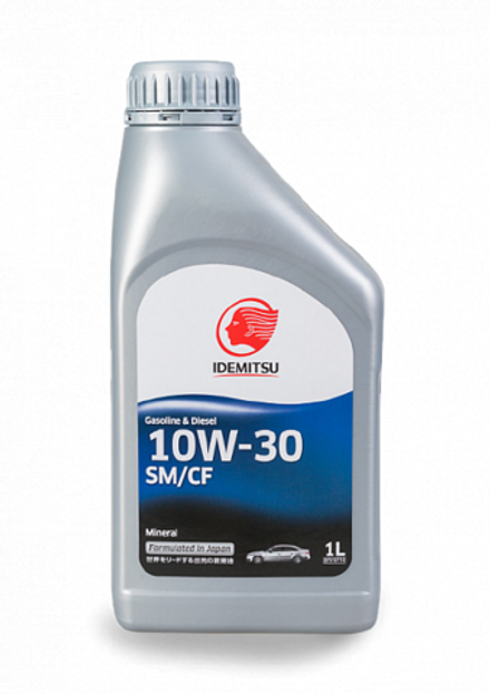 Моторное масло IDEMITSU 10w30 SM/CF 1л