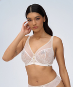 Белый бюстгальтер-бралетт Chiara Gold (Размер: 70G) (Цвет: белый)