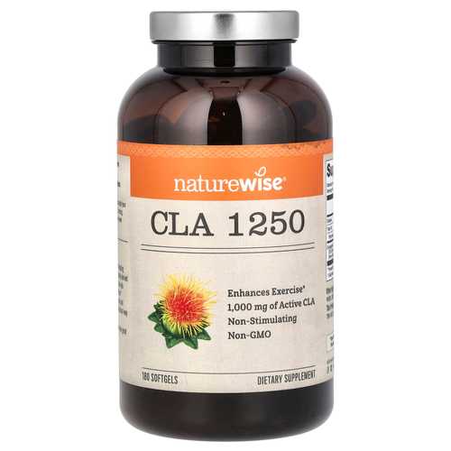 NatureWise, CLA 1250, 180 капсул