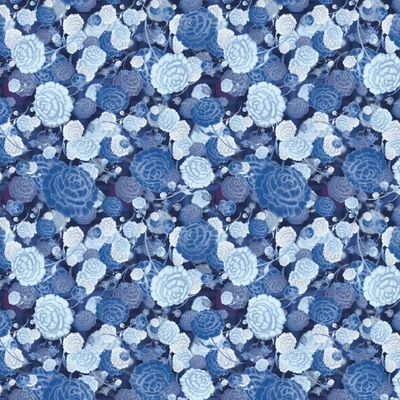 Синие цветы