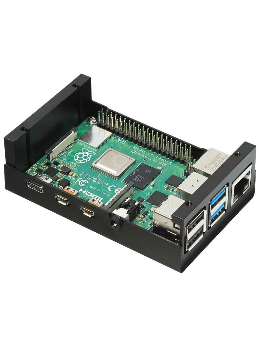 Корпус для Raspberry Pi 4 (LT-4B01)