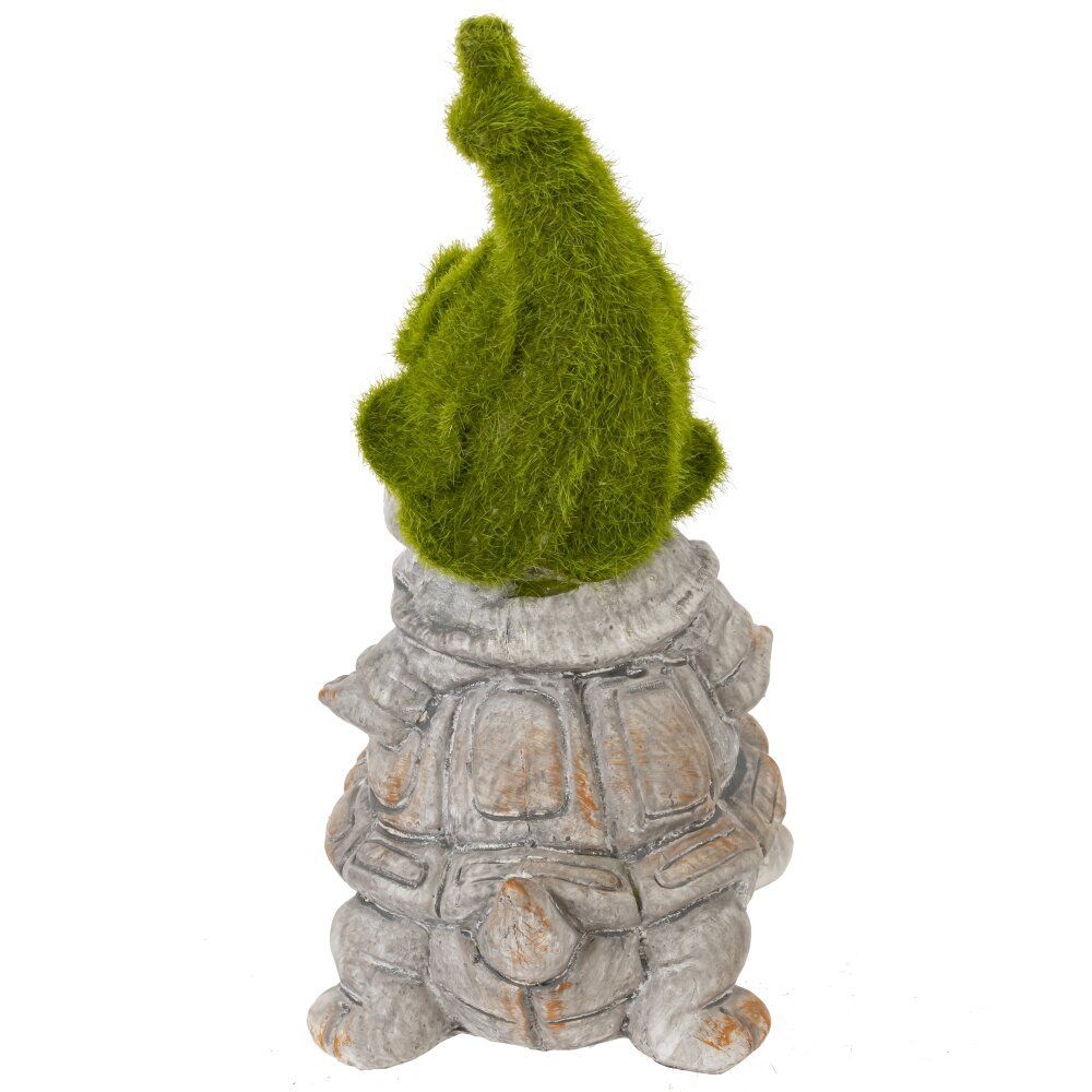 GAEM Фигурка декоративная "Гном на черепахе", L12 W8 H18 см