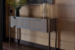 Консоль Garda Decor Гримальди (Grimaldi) светлая 120*33*80 см