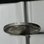 Старинная серебряная монета Франции 5 франков 1873 года