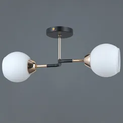 IL0689-2CSQ-24 BK FGD LIBRA светильник потолочный