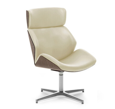 CHARM High Wood lounge кресло БЕЖ/ОРЕХ