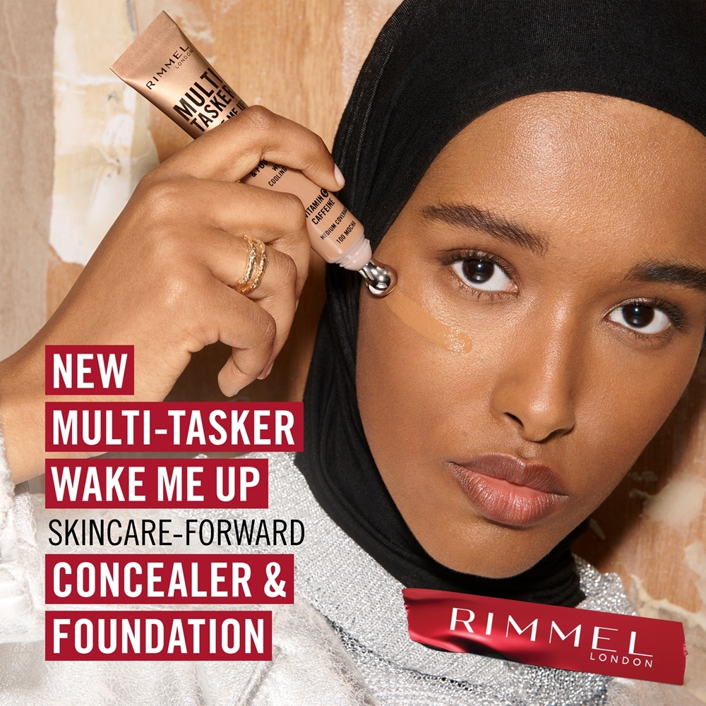 Rimmel Multi-Tasker Wake Me Up - Тональный крем и консилер с осветляющим эффектом, 20 ml