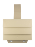 Вытяжка кухонная MACBI MТG60TL (IVORY) бежевый, D150мм, 1100м3/ч, наклонная, мотор 230Ватт, стекло 60см, сенсорное управл.