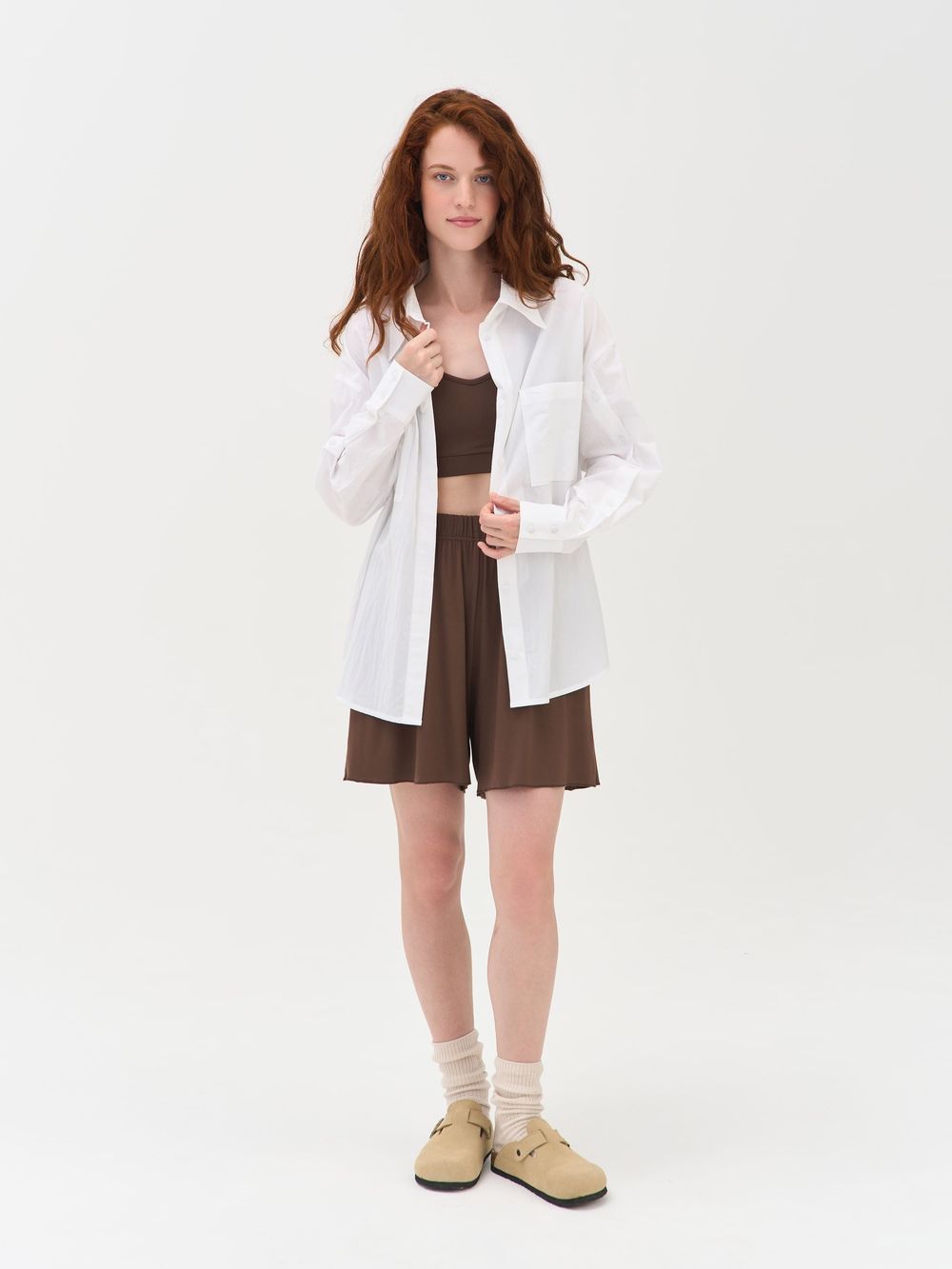 Шорты домашние "Шоколад" женские