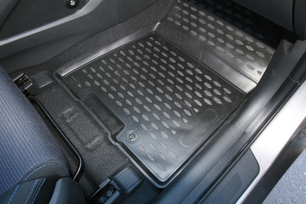 Коврики Standard, 3D в салон HYUNDAI Tucson, 2015- , 4 шт. (полиуретан, чёрные) Element.CARHYN00001