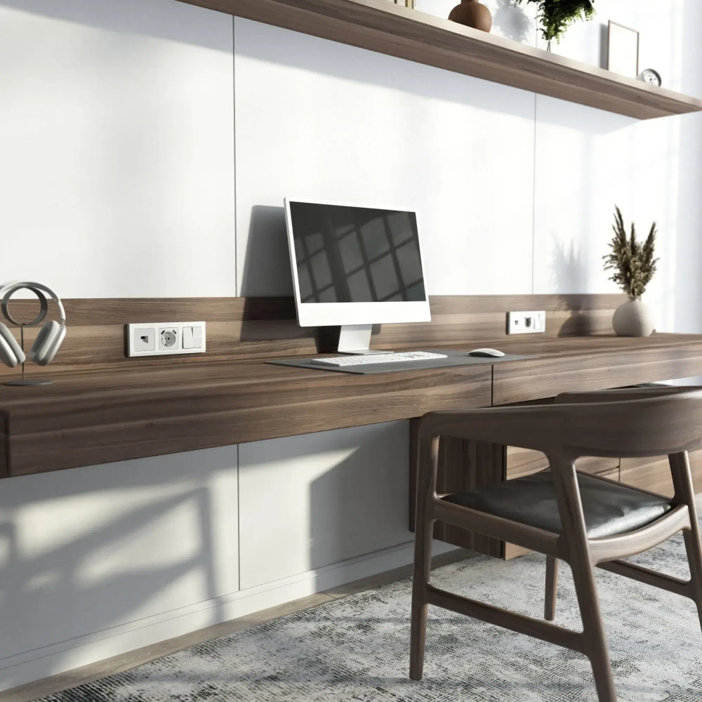 Розетка Ethernet RJ-45 cat. 6A экранированная (белый) W5120101