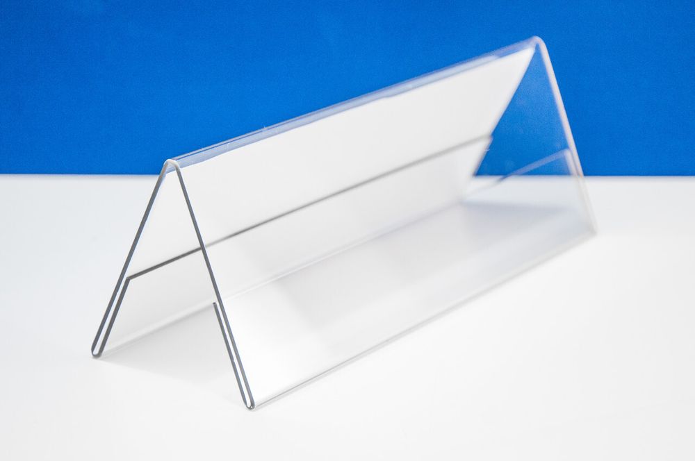 Конференц-табличка 210х75мм , 1,5 ПЭТ