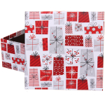 Коробка подарочная «Праздник» 17,5*17,5*8 см