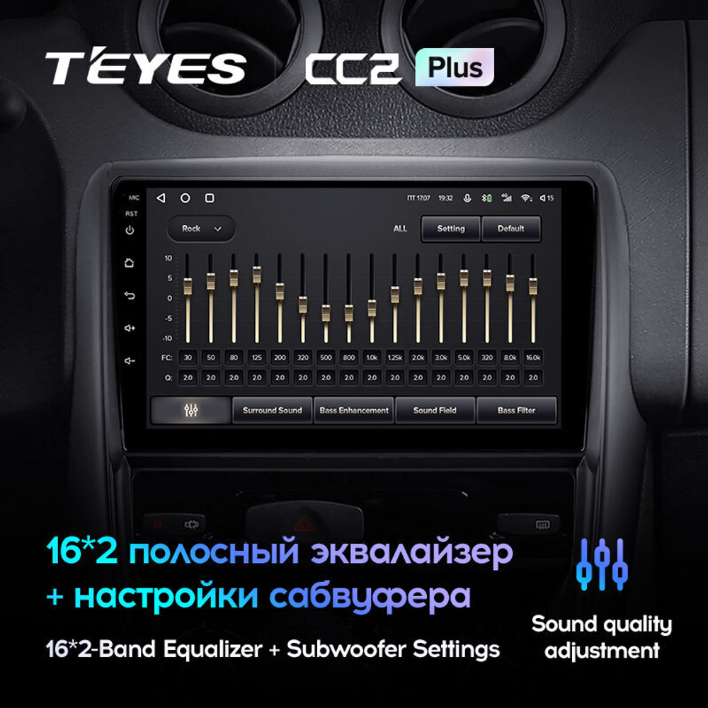 Teyes CC2 Plus 9" для Renault Duster 2010-2015