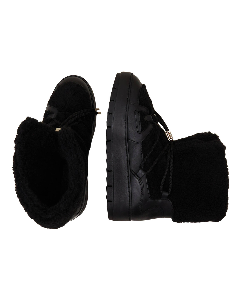 Утепленное угги TEDDY Tommy Hilfiger - черный(FW0FW07505)