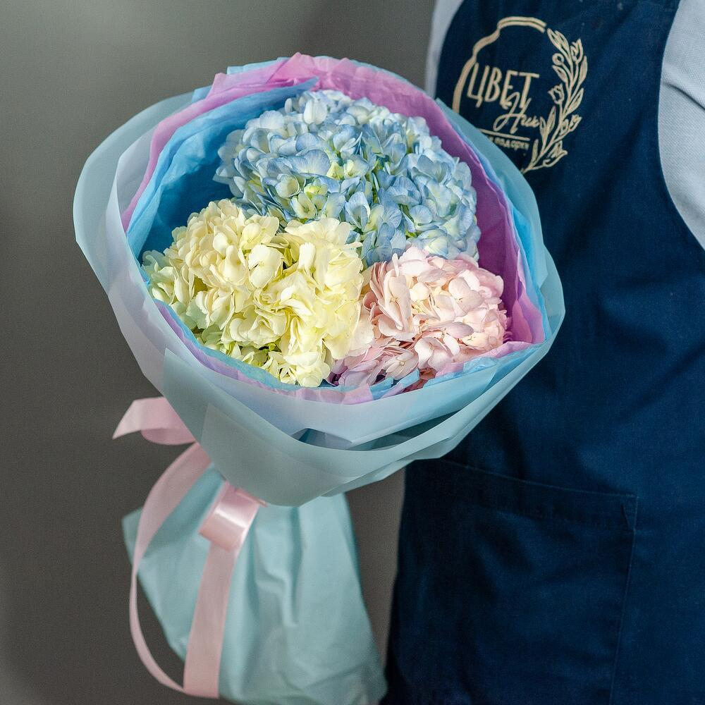 Букет гортензий