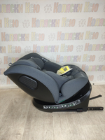 Автокресло детское Indigo E-Tron ISOFIX I-SIZE 0-36 серый
