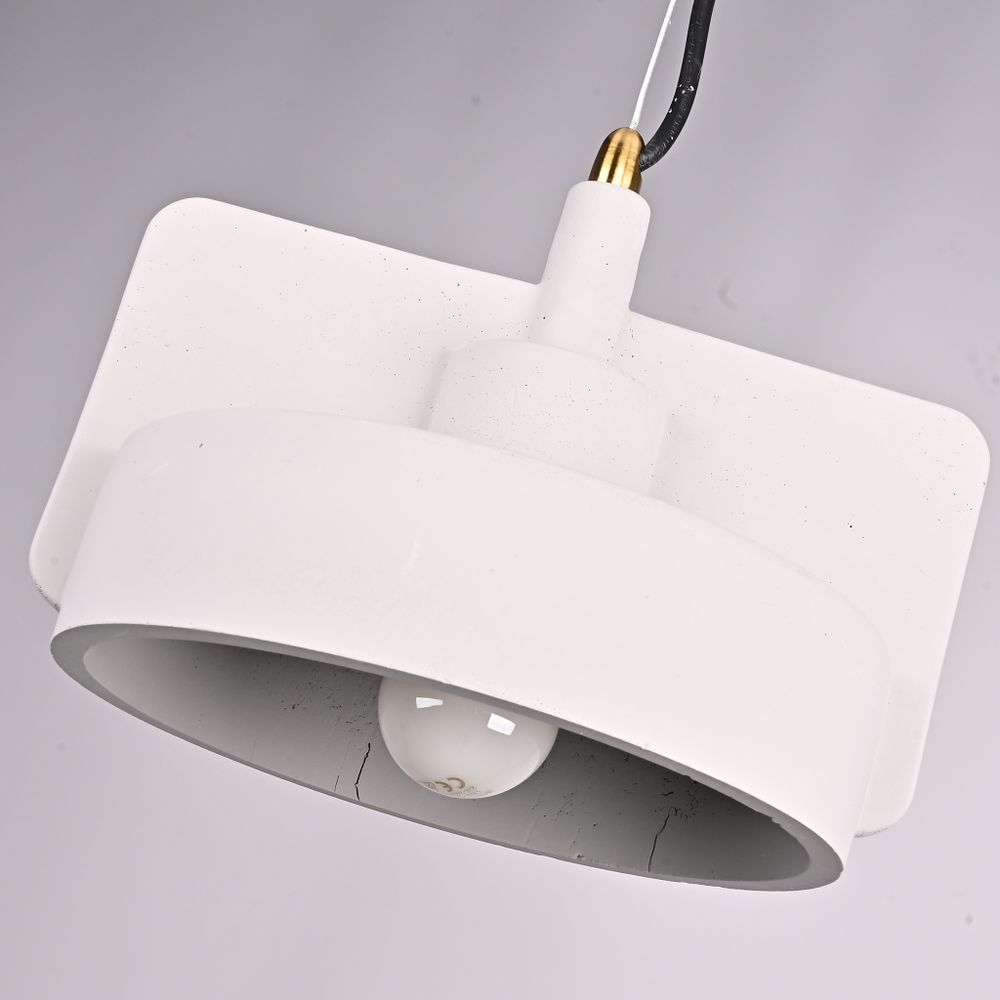 Подвесной бетонный светильник SKOVL A Серый