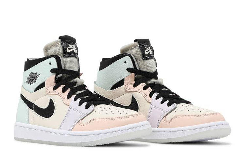 Кроссовки Jordan Air Jordan 1 High Zoom Air Cmft "Easter" (Женская размерная сетка)