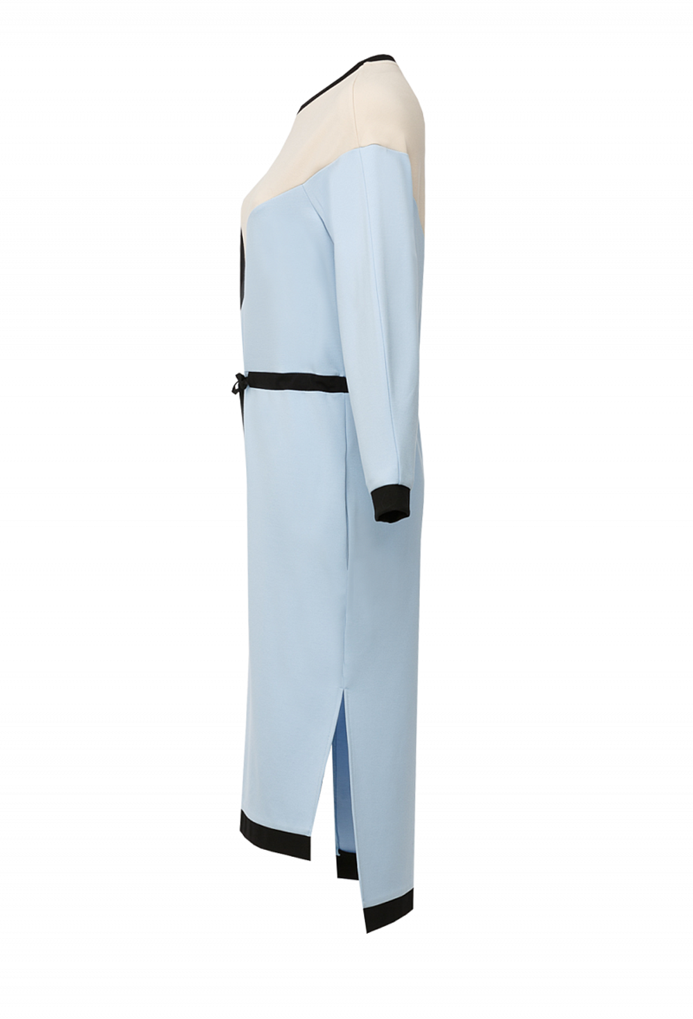 Платье-свитшот свободного кроя с карманами по бокам 26-19FW