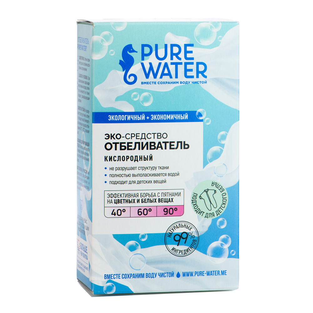 Набор 4 товара для эко-стирки Pure Water