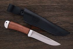 Нож туристический АиР Лиса, клинок 140мм, сталь 100Х13М, рукоять орех/алюминий