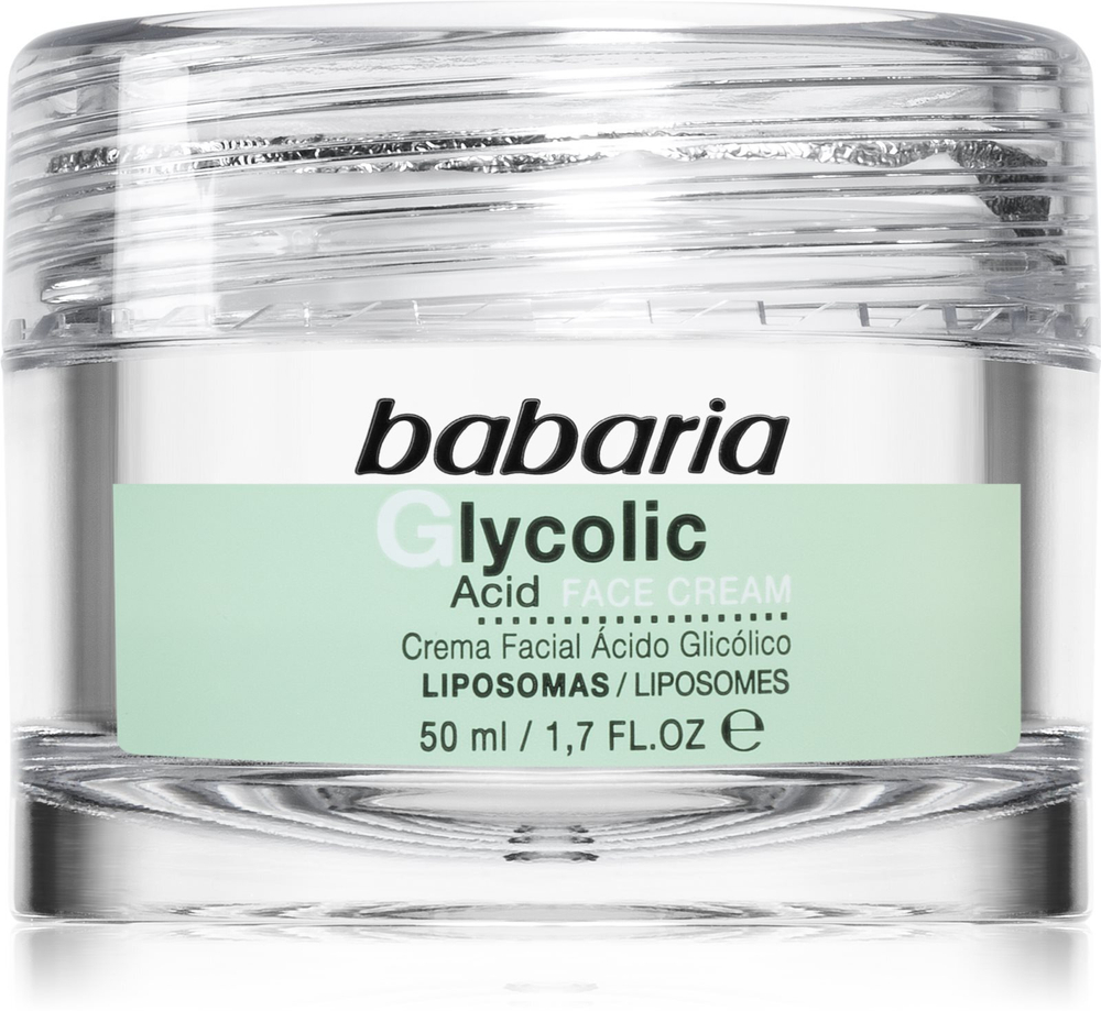 Babaria Glycolic Acid - регенерирующий крем для лица на ночь /   50  ml  / GTIN 8410412100595
