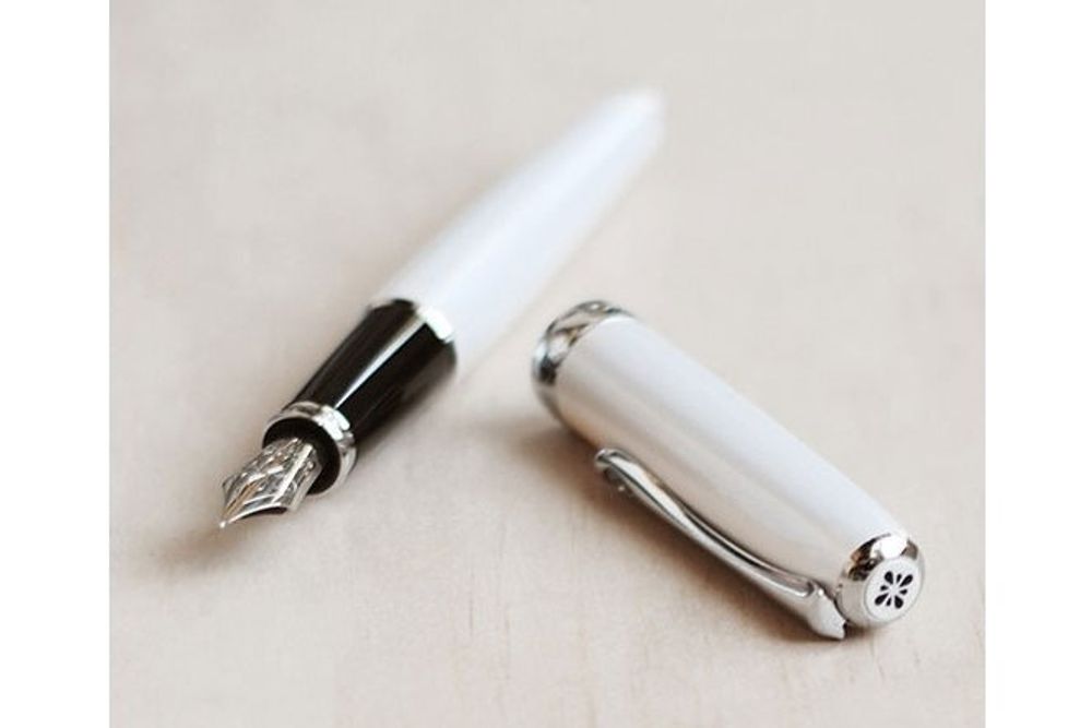 Перьевая ручка Diplomat Excellence pearl white F (D20000364) 2