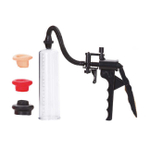 Помпа поршневая с насадками The Perfect Pump (прозрачный с черным, цветные насадки ) (Цвет: прозрачный с черным, цветные насадки)