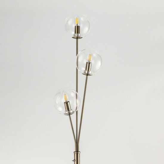 CL102931 Томми Хром Мат. Св-к Торшер