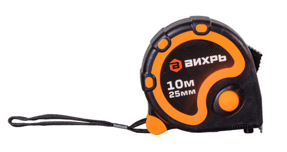Рулетка ВИХРЬ 10м х 25мм