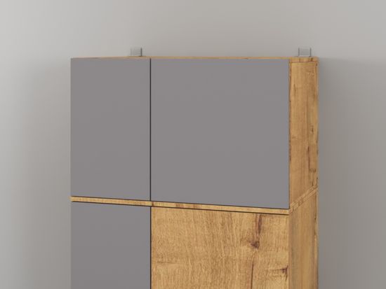 дуб бунратти / вулканический серый