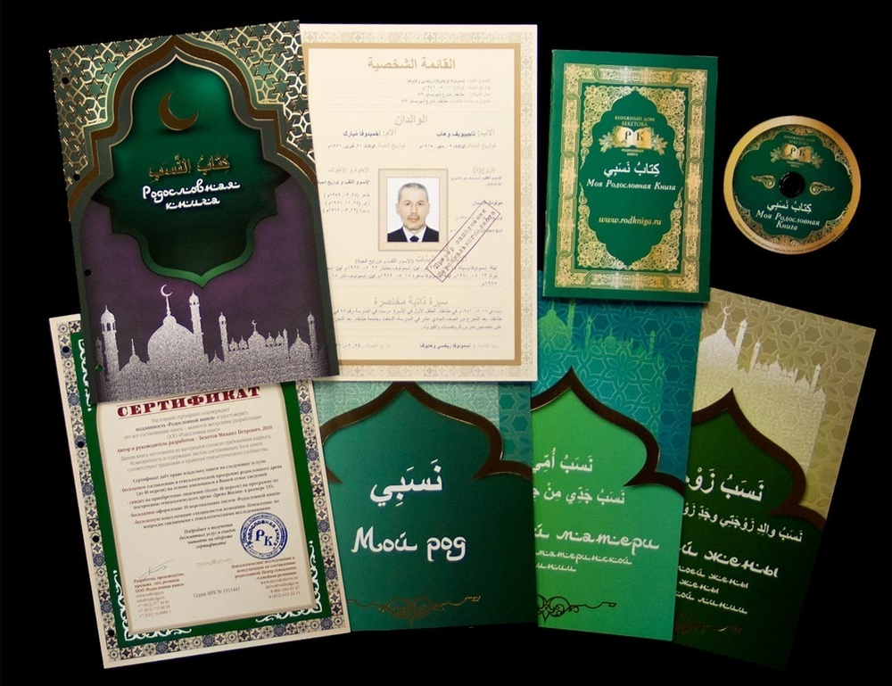 Родословная книга Мусульманская «Вечерняя Мечеть»