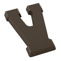 Форма для шоколадных фигур "Буквы" - V (275*135мм)