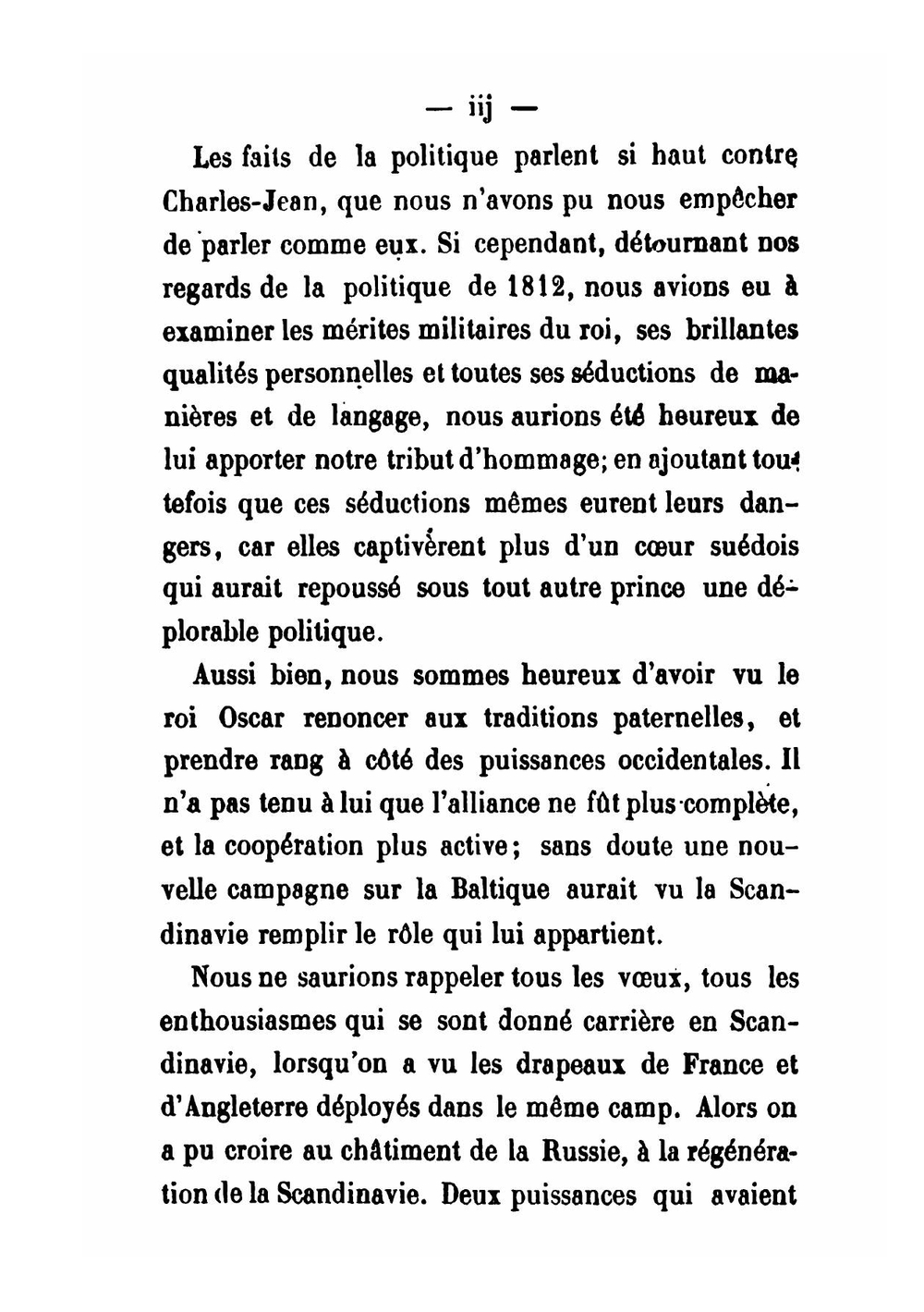 La Scandinavie, Ses Craintes Et Ses Espérances | Sven Gustaf Lallerstedt