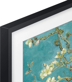 Телевизор QLED Samsung 32" QE32LS03CBUXRU The Frame черный/серый FULL HD 60Hz DVB-T2 DVB-C DVB-S2 USB WiFi Smart TV (RUS)