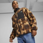 Мужская олимпийка PUMA Downtown AOP Sherpa Jacket