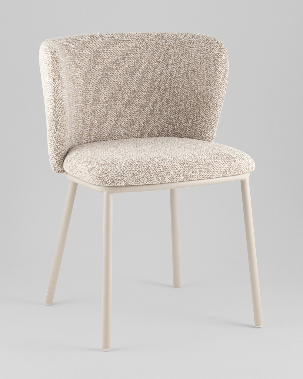 Стул Stag светло-серый серые ножки