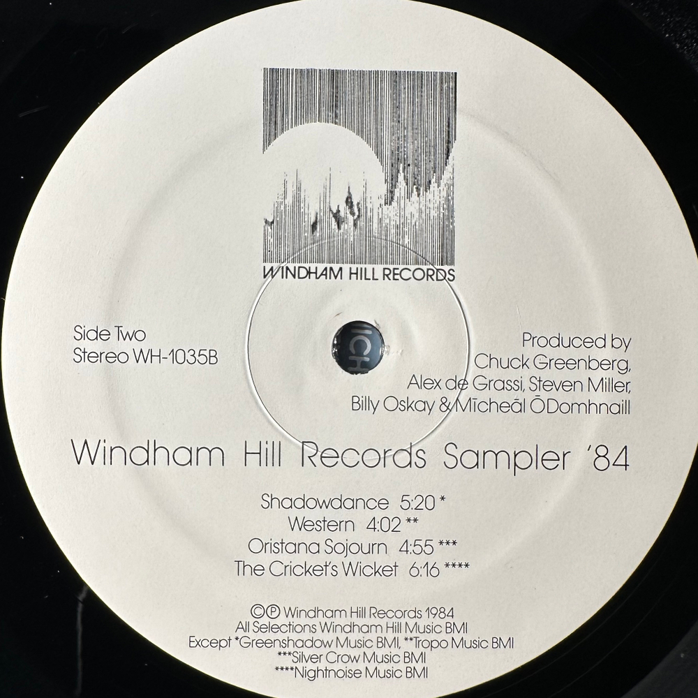 Сборник Windham Hill Records Sampler '84 (США 1984г.)