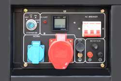 Дизель генератор TSS SDG 8000EH3A в кожухе МК