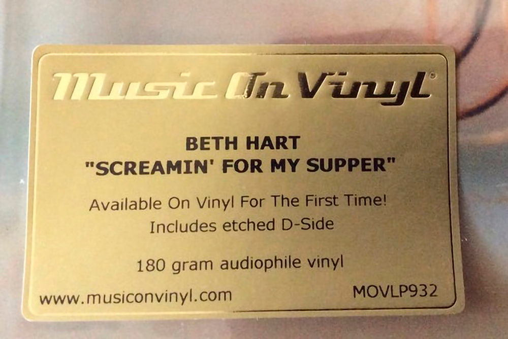 Beth Hart / Screamin' For My Supper (2LP)