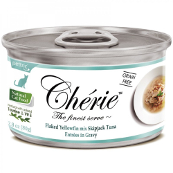 Pettric Cherie Консервы для кошек Тунец в подливе, 80гр