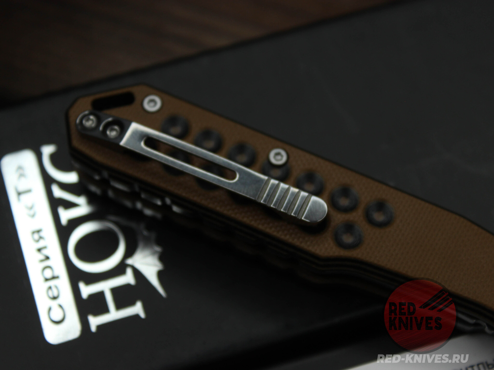 Складной нож НОКС Локи К 346-109407 c клинком из стали D2, рукоять G10